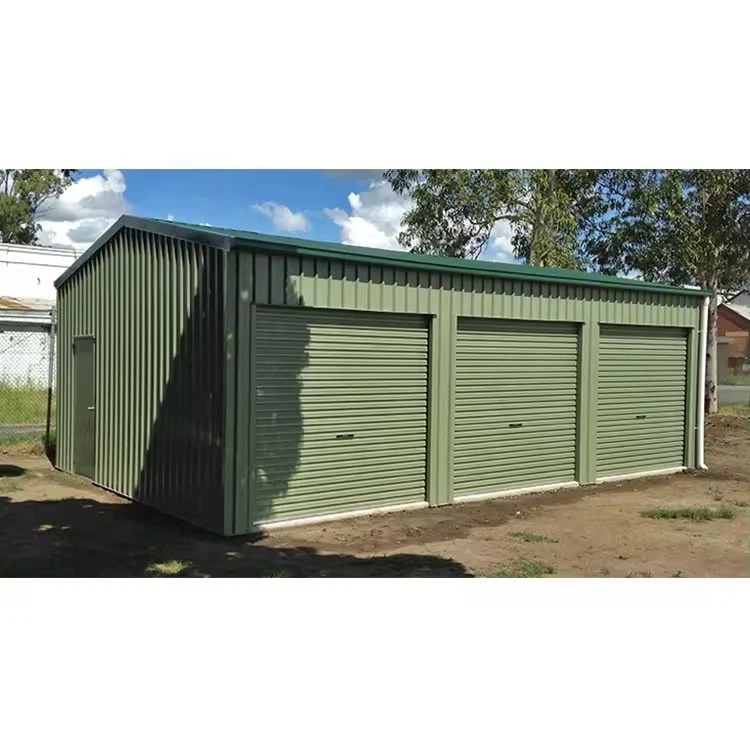 3 car garage metal building5